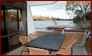 Outdoor Area - Houseboat Hire, Riverland Houseboats, River Murray Houseboasts, Riverland Houseboats Loxton, Kiwi-Oz